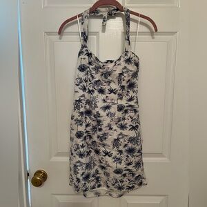 Abercrombie & Fitch Tropical Halter Dress